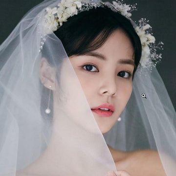 Tổng hợp các loại hoa tươi cài tóc cô dâu đẹp nhất