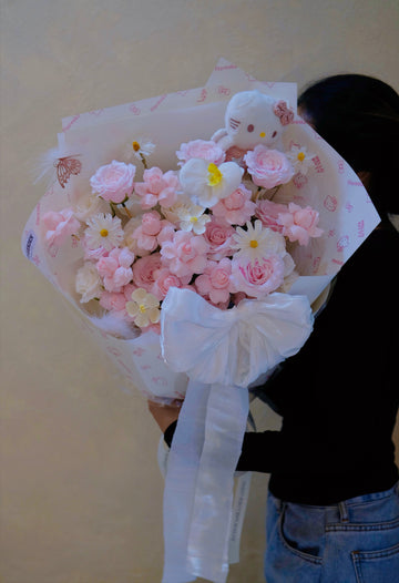 Bó Hoa Sáp Kitty - Hoa Tươi Sóc Trăng