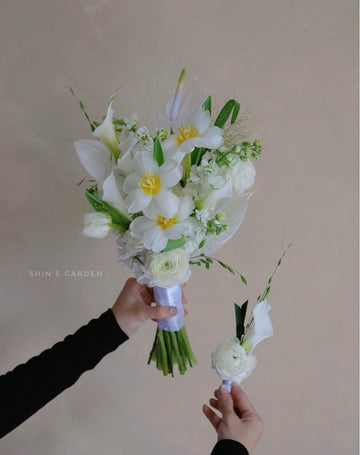 Bó Hoa Cưới 99 - Hoa Tươi Sóc Trăng