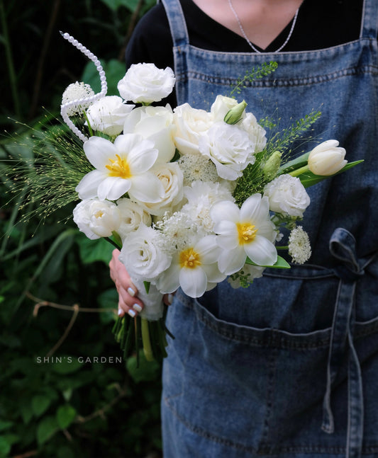 Bó Hoa Cưới Tulip mix - Hoa Tươi Sóc Trăng