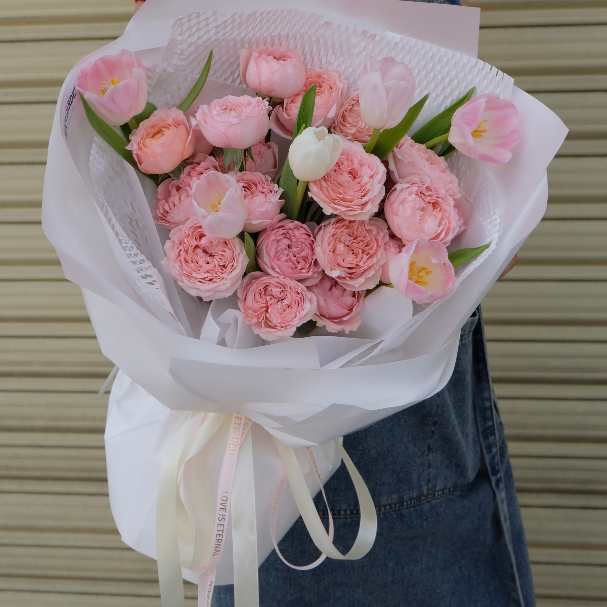 Bó Hoa Tulip mix - Hoa Tươi Sóc Trăng