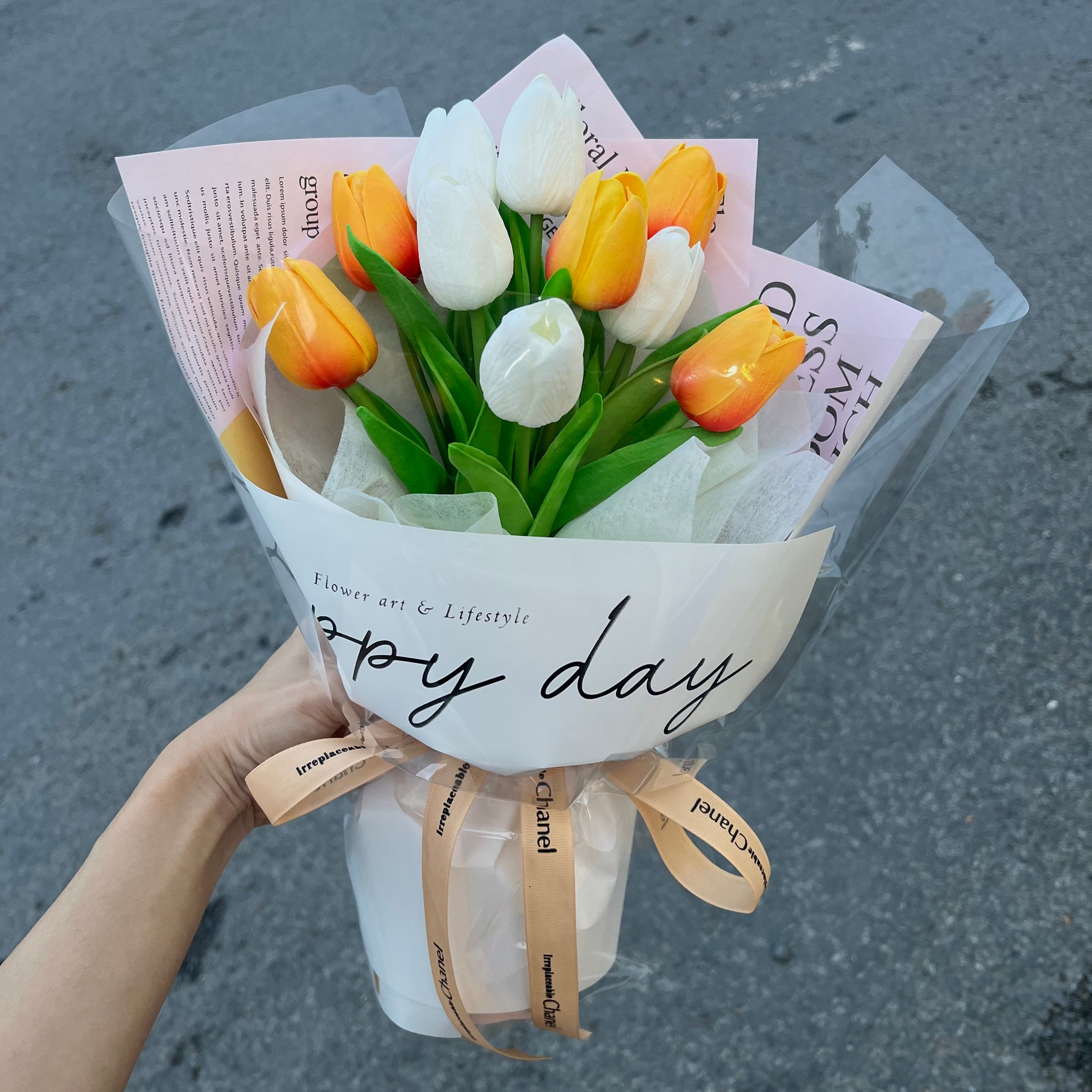 Bó Hoa Tulip Sáp 02 - Hoa Tươi Sóc Trăng