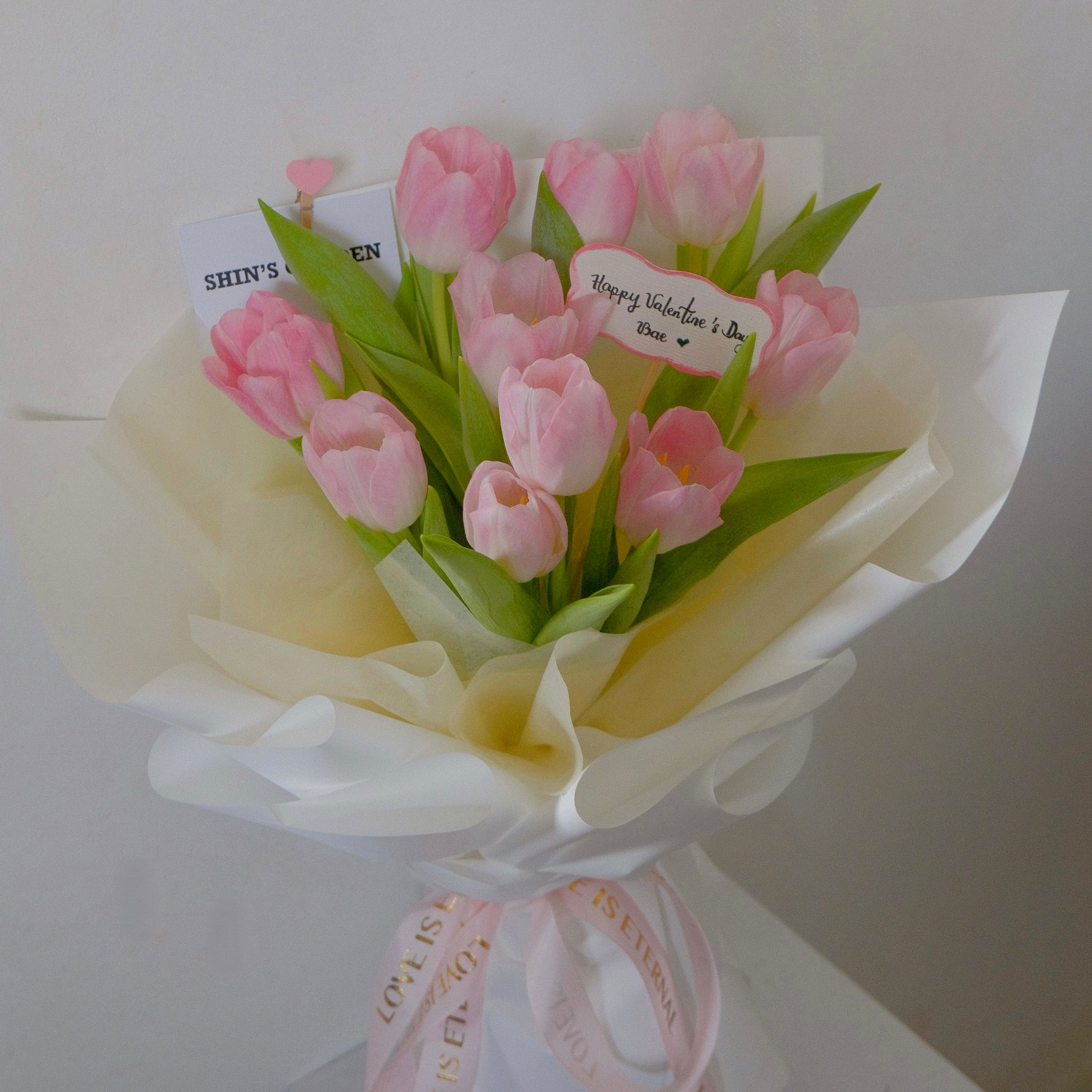 Bó Hoa Tulip Hồng - Hoa Tươi Sóc Trăng