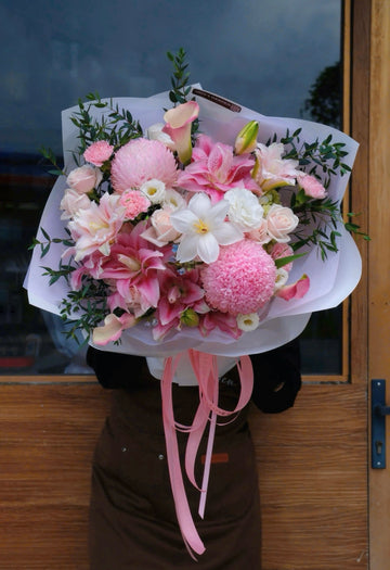 Bó Hoa Lily mix - Hoa Tươi Sóc Trăng