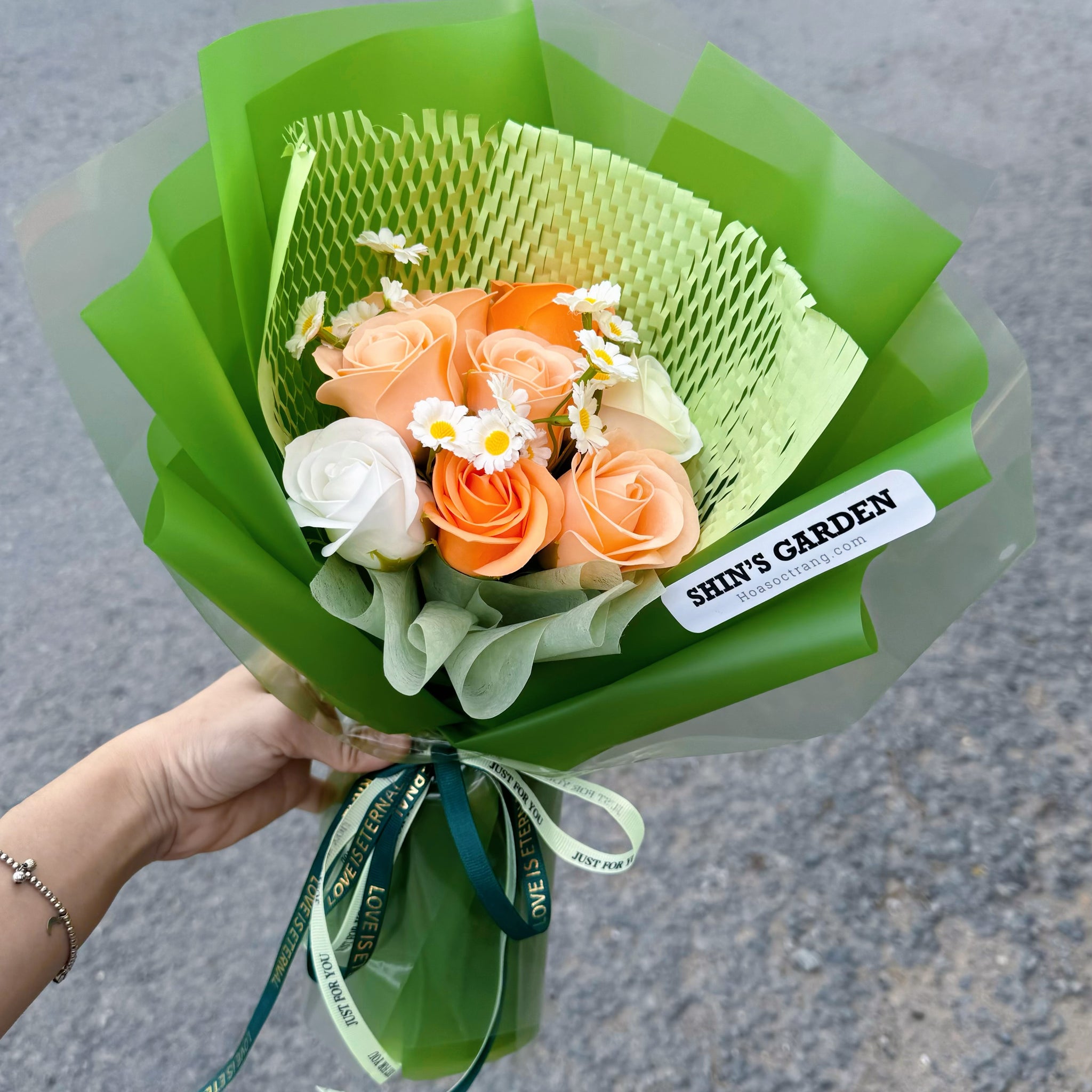 Bó Hoa Sáp Tiny - Hoa Tươi Sóc Trăng