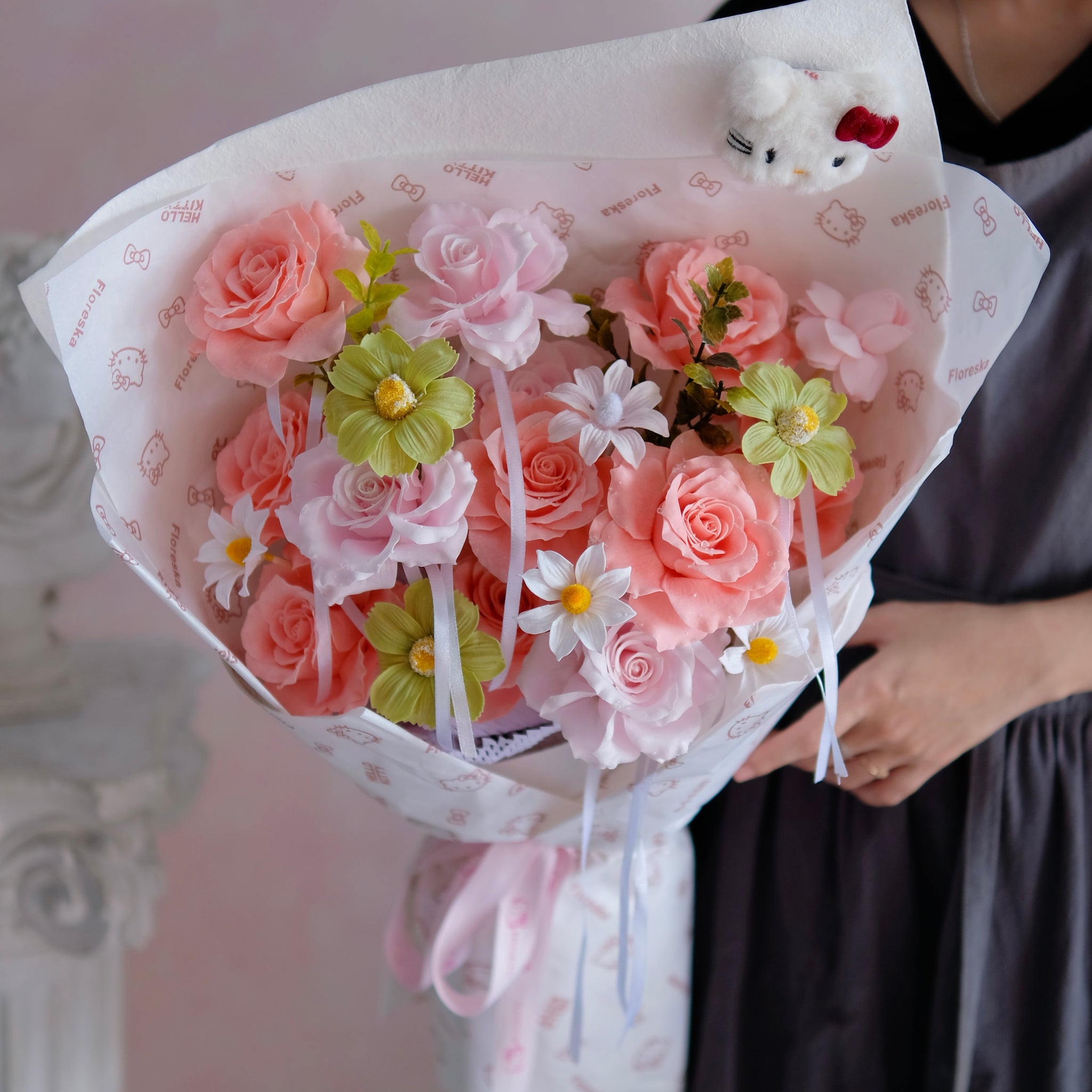 Bó Hoa Sáp 48 - Hoa Tươi Sóc Trăng