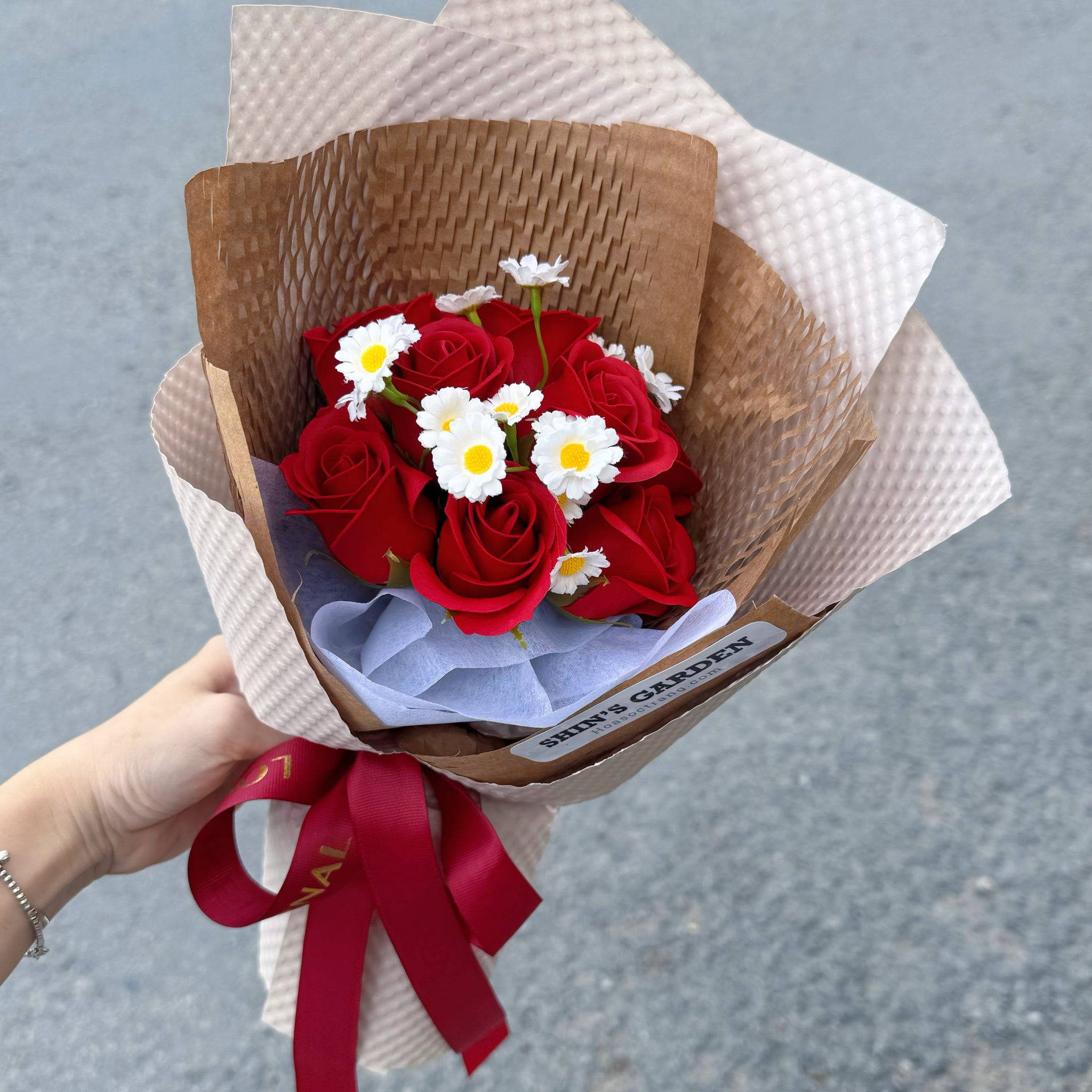 Bó Hoa Sáp Tiny - Hoa Tươi Sóc Trăng