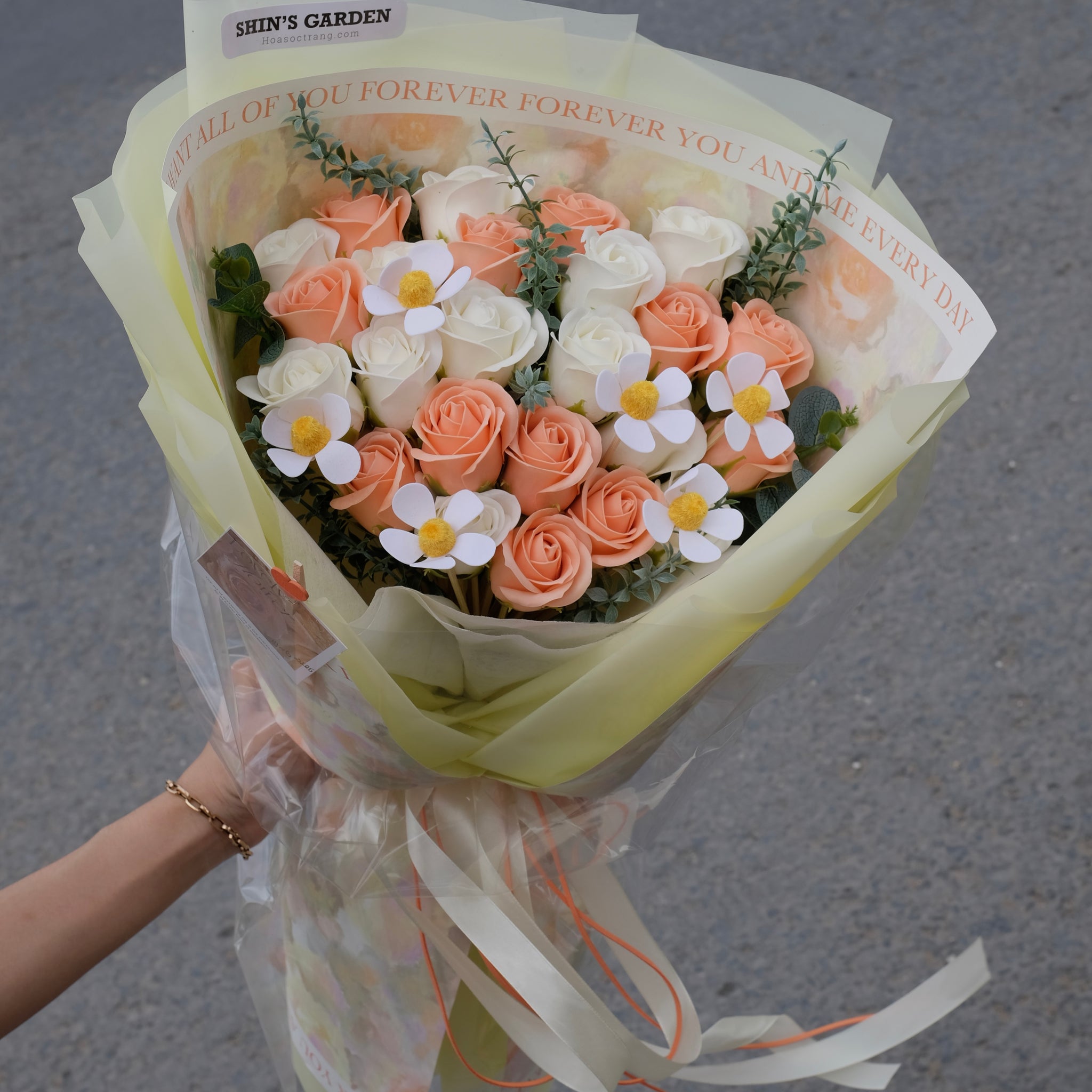 Bó Hoa Sáp 30 - Hoa Tươi Sóc Trăng