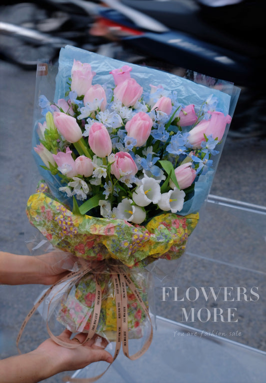 Bó Hoa Tulip - Hoa Tươi Sóc Trăng
