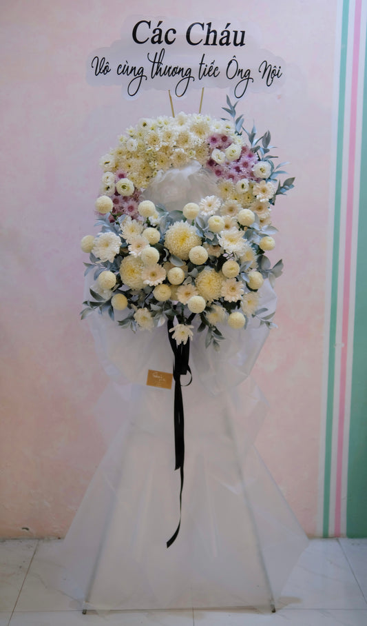 Kệ Chia Buồn 61 - Hoa Tươi Sóc Trăng