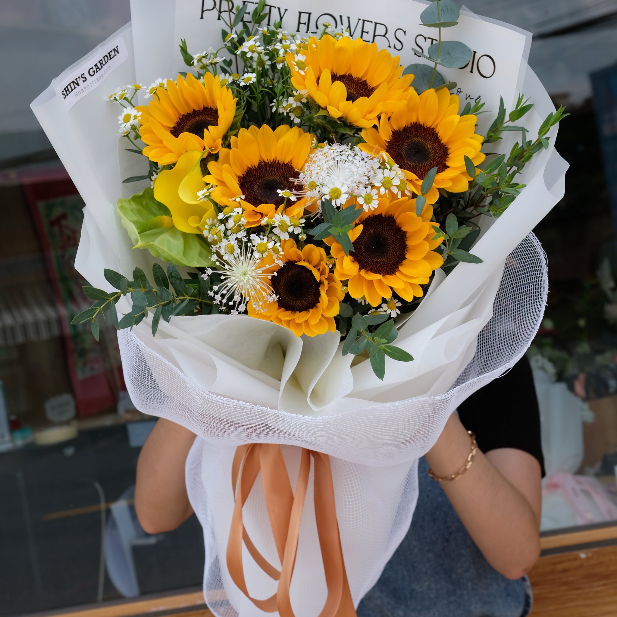 Bó Hoa Hướng Dương - Hoa Tươi Sóc Trăng