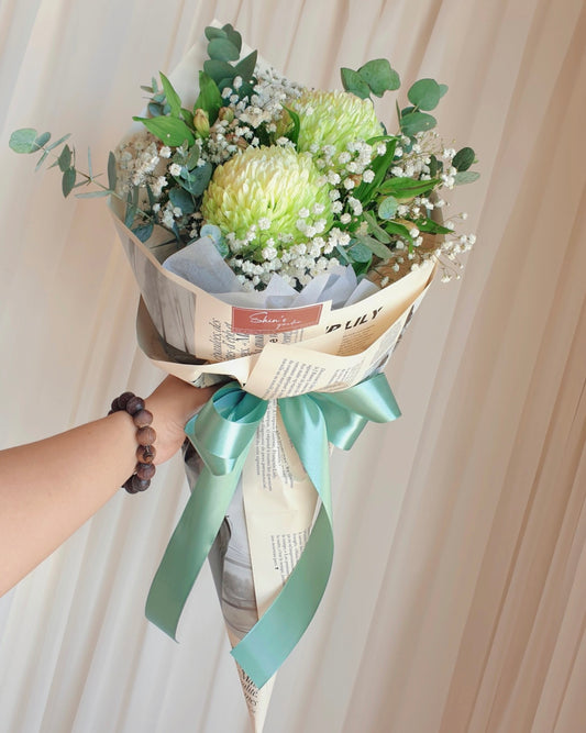 Bó Hoa Cúc Mẫu Đơn Tiny